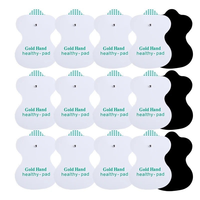 50pcs TENS Electrode Pads Replacement Gel Pads Therapy Machine Massager