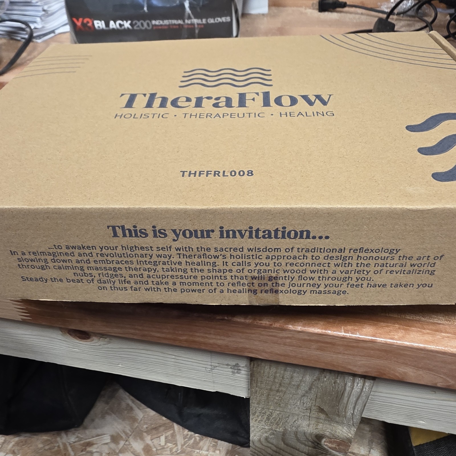TheraFlow Foot Massager for Plantar Fasciitis Relief, Relaxation Gifts for Women