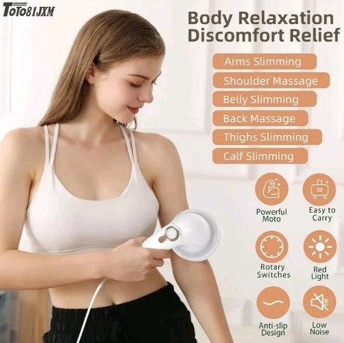 Body Sculpting Machine Handheld Cellulite Massager for Belly Neck Legs Hip Arms