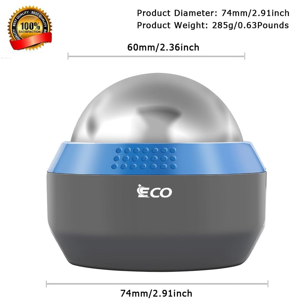 Cold Massage Roller Ball – Ice Therapy for Muscles, Deep Tissue Relief & Plantar