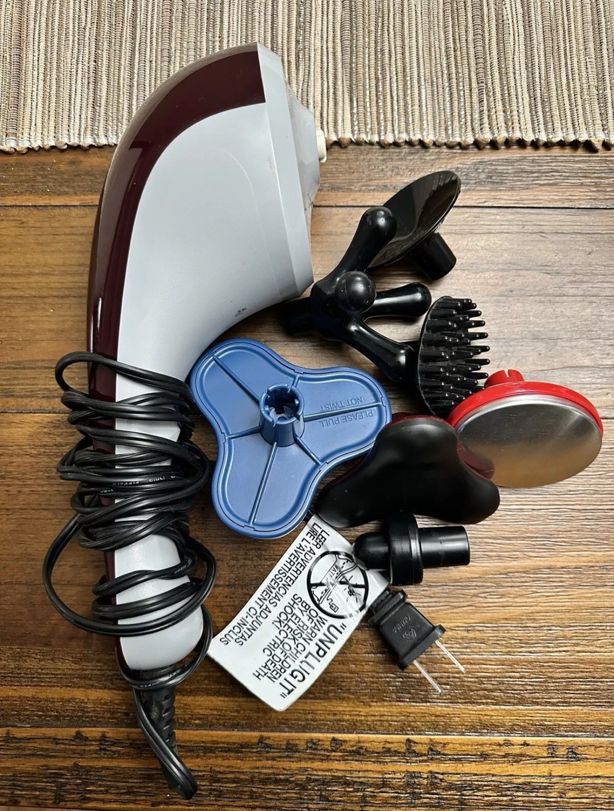 Massage Gun WAHL Deep Tissue Percussion Therapeutic Hot Cold Model 4295A