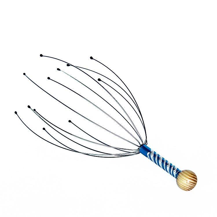 Octopus Head Massager Scratching Scalp Relaxation Relief Body Random Tension