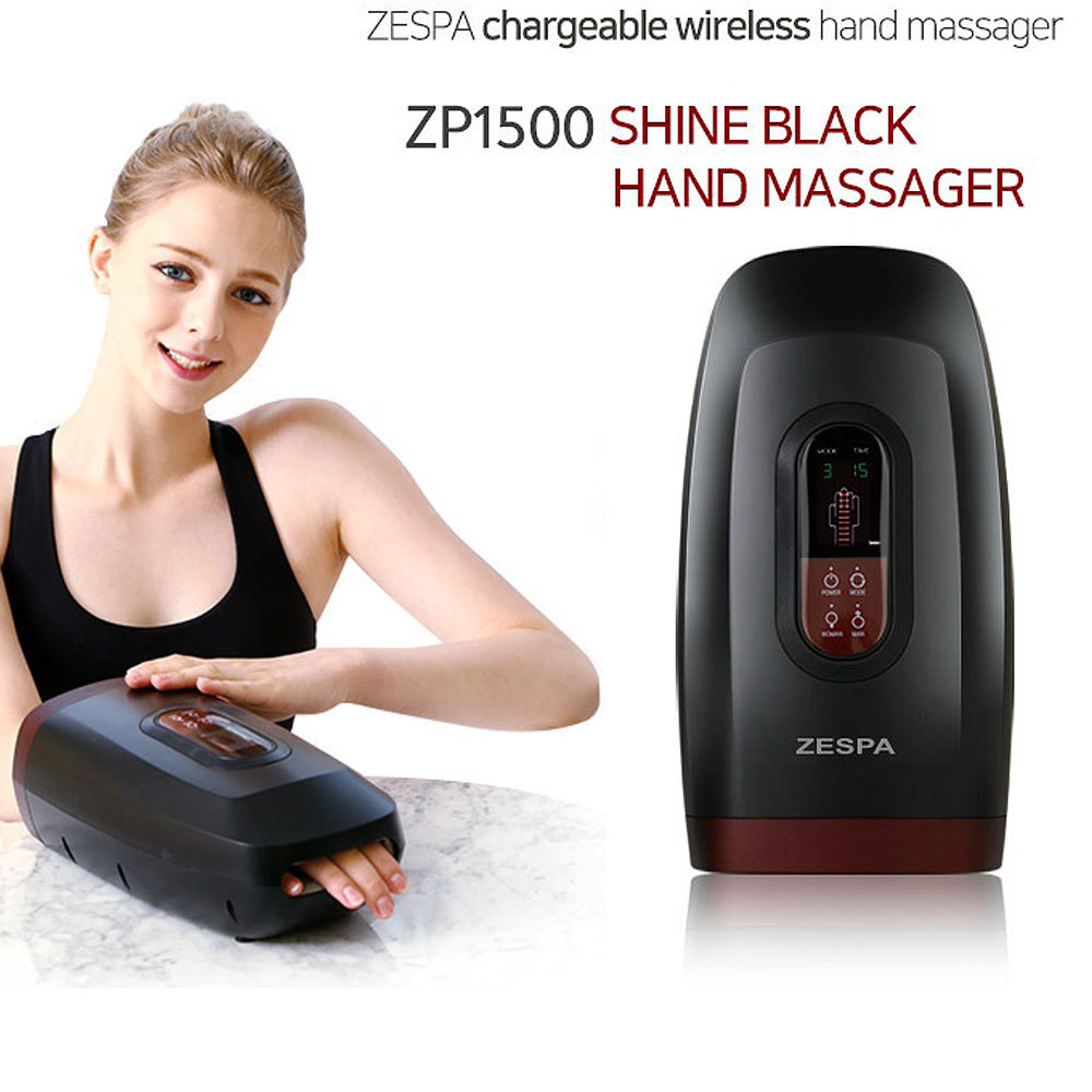 [ZESPA] ZP1500 Air Compression Relax Acupuncture Heat Hand Massager 110~240V