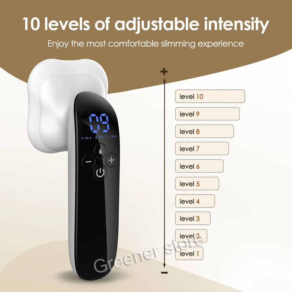 RF Fat Remover Massager for Belly Waist Leg Arm Body Sculpting Slimming Machine
