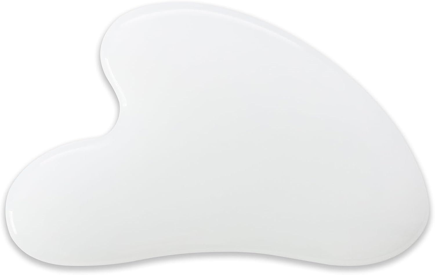 Pink Jade Gua Sha Tool for Face, Neck, and Body – Portable Relaxation Essential