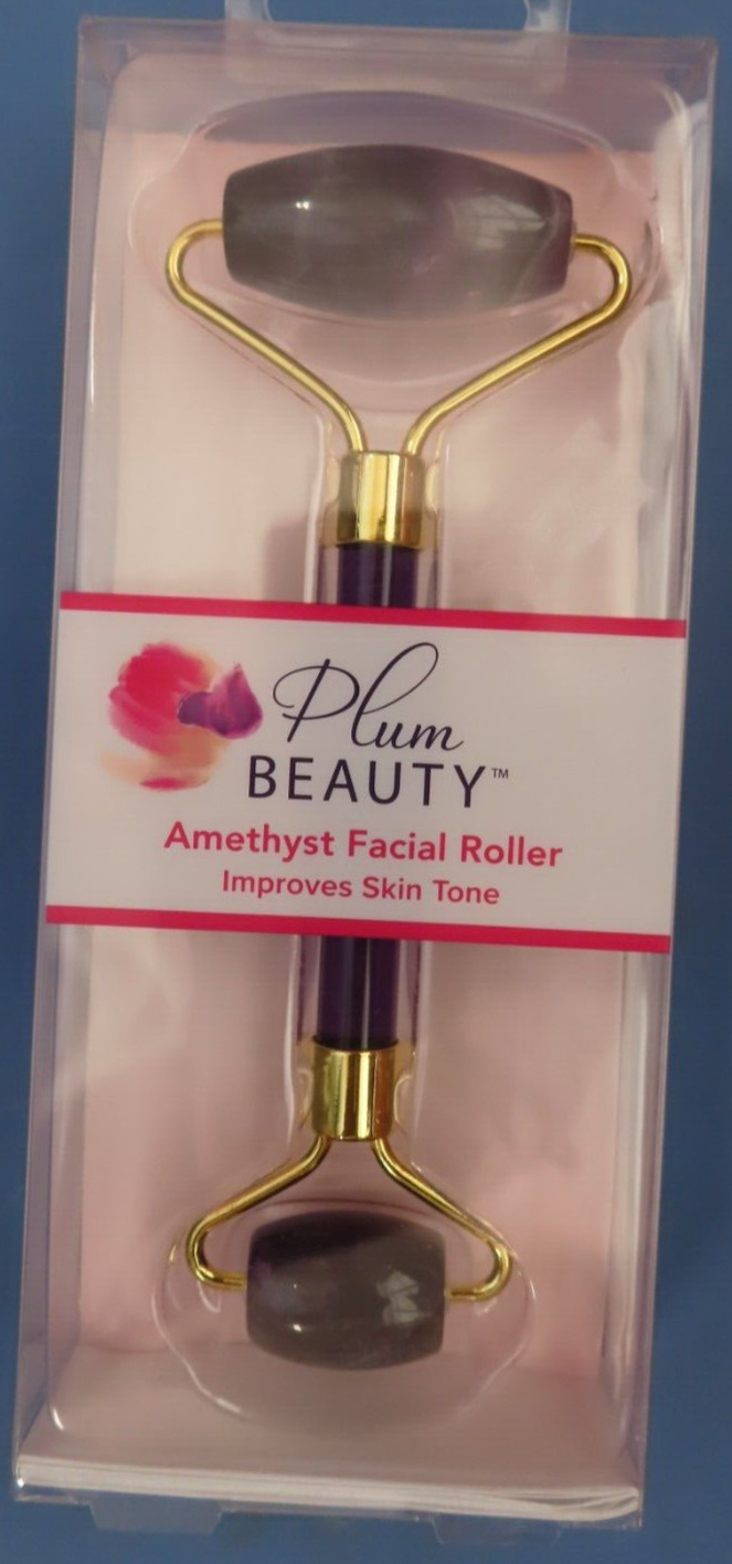 Plum Beauty Amethyst Facial Roller Improves skin tone