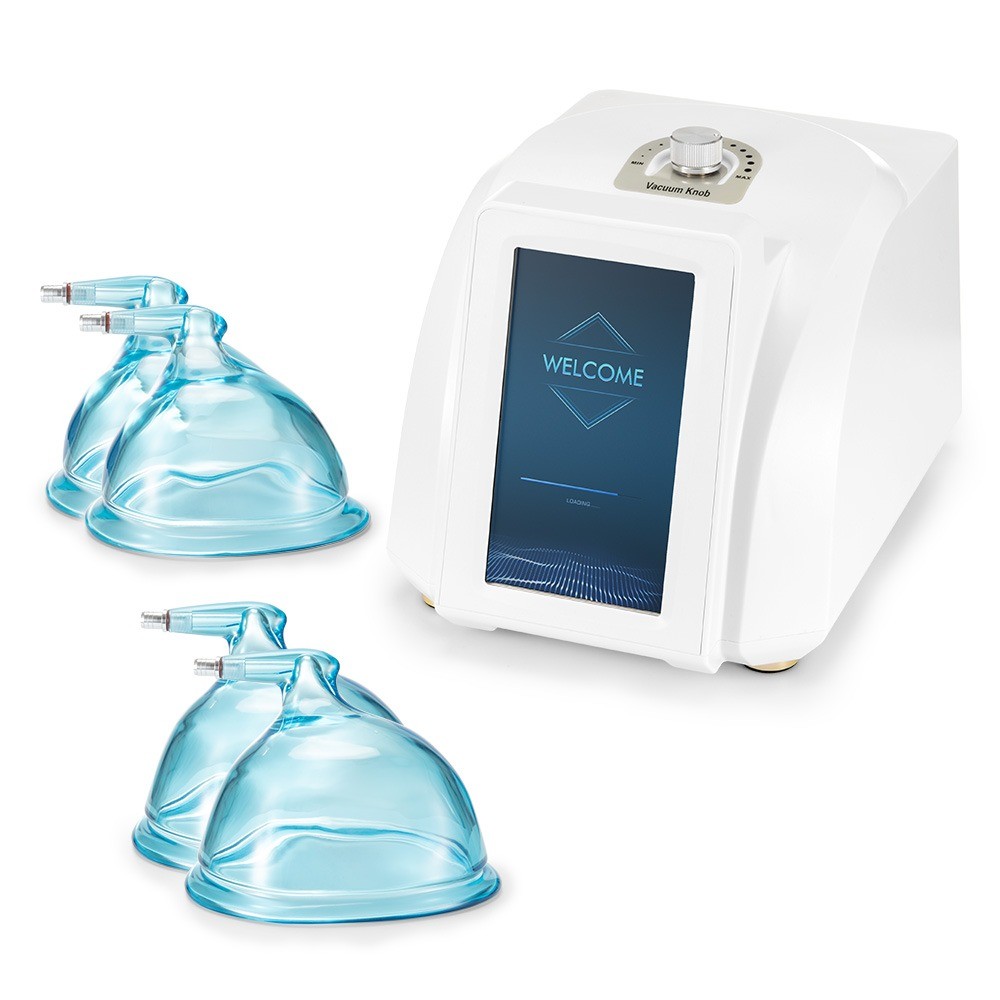 Professional Buttock Vacuum Therapy Machine -73kPa Strong Suction 4 Cups US