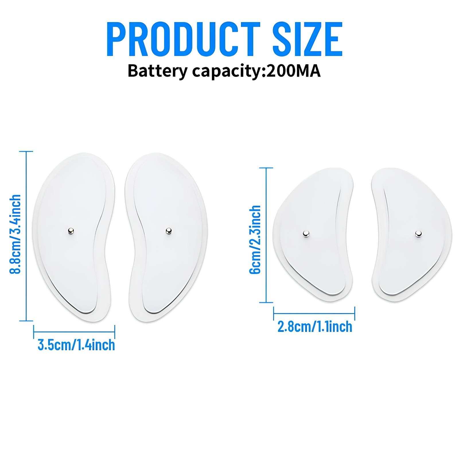 EMS Facial Body Muscle Stimulator Electrode Face Cheek Slimming Beauty Massager