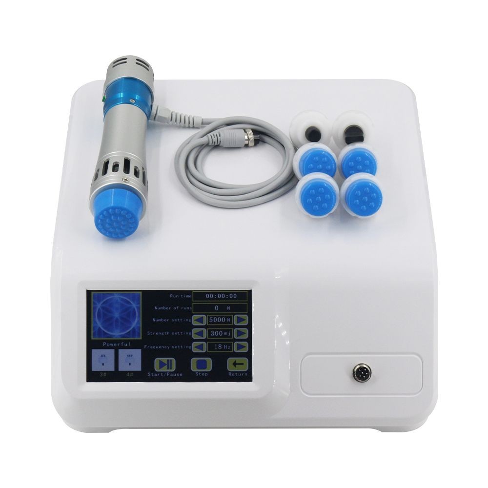 V1507-300 Shockwave Therapy Machine 300mJ 18Hz Pain Relief Massager with 7 Heads