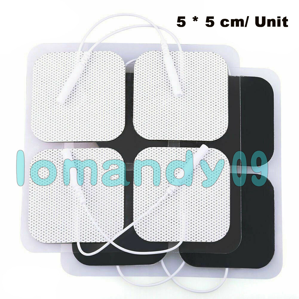 100pcs Replace Tens Electrode Pads EMS Units 7000 3000 5*5 cm Muscle Stimulator