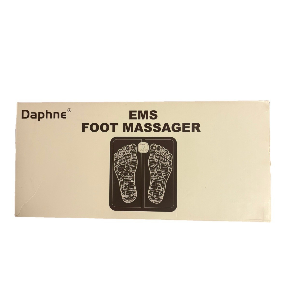 Daphne EMS Foot Massager Electric Pulse Therapy Mat 6 Modes 19 Levels New