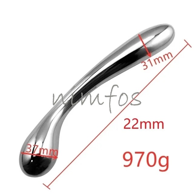 Stainless Steel Handheld Full Body Massager Wand Prostate Toy Stimulate Massage
