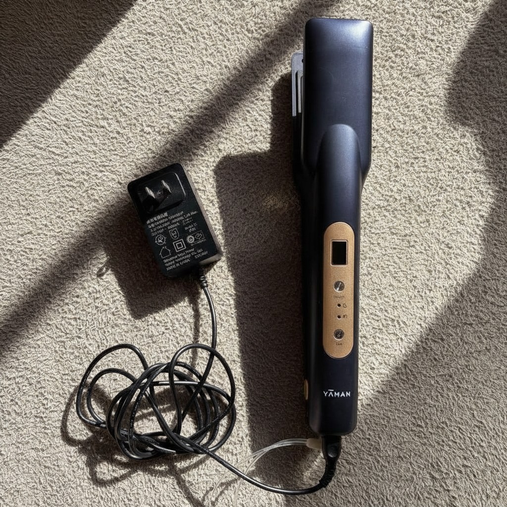 YA-MAN YJHB4L Ultrasonic Treatment Night Repair Iron Navy Facial Skin Care