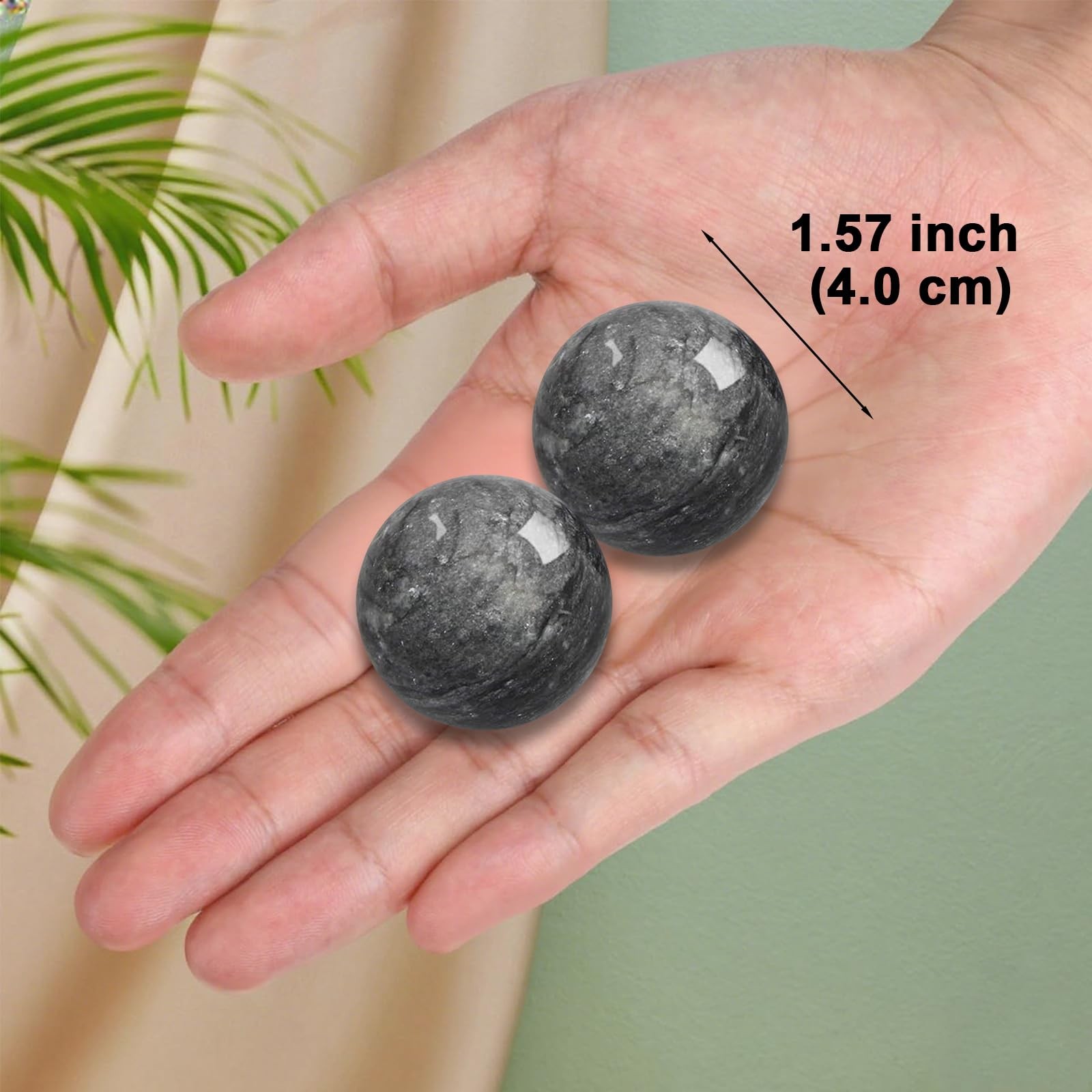 Traditional Chinese Baoding Balls, Marble Health Exercise Stress Relief Balls…