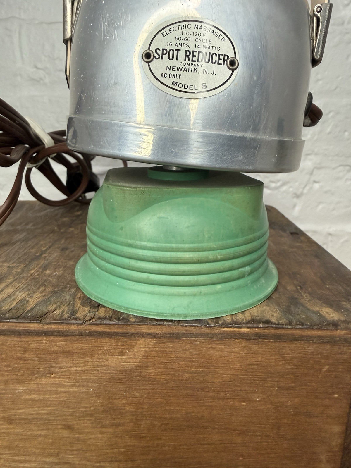 Body Massager Company Newark, N.J. Electric 110-120v Model S Old VGT Granny Core