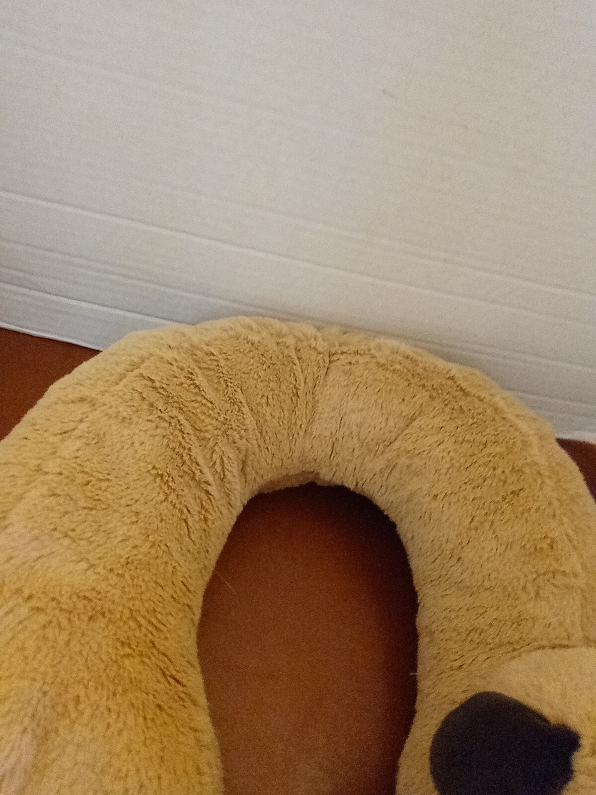 HEALTH TOUCH PUPPY DOG PLUSH VIBRATING NECK MASSAGE & TRAVEL PILLOW tested/work