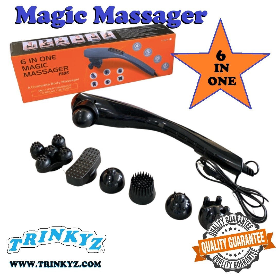 Brand New!!! 6 in One- Magic Wand Massager Plus