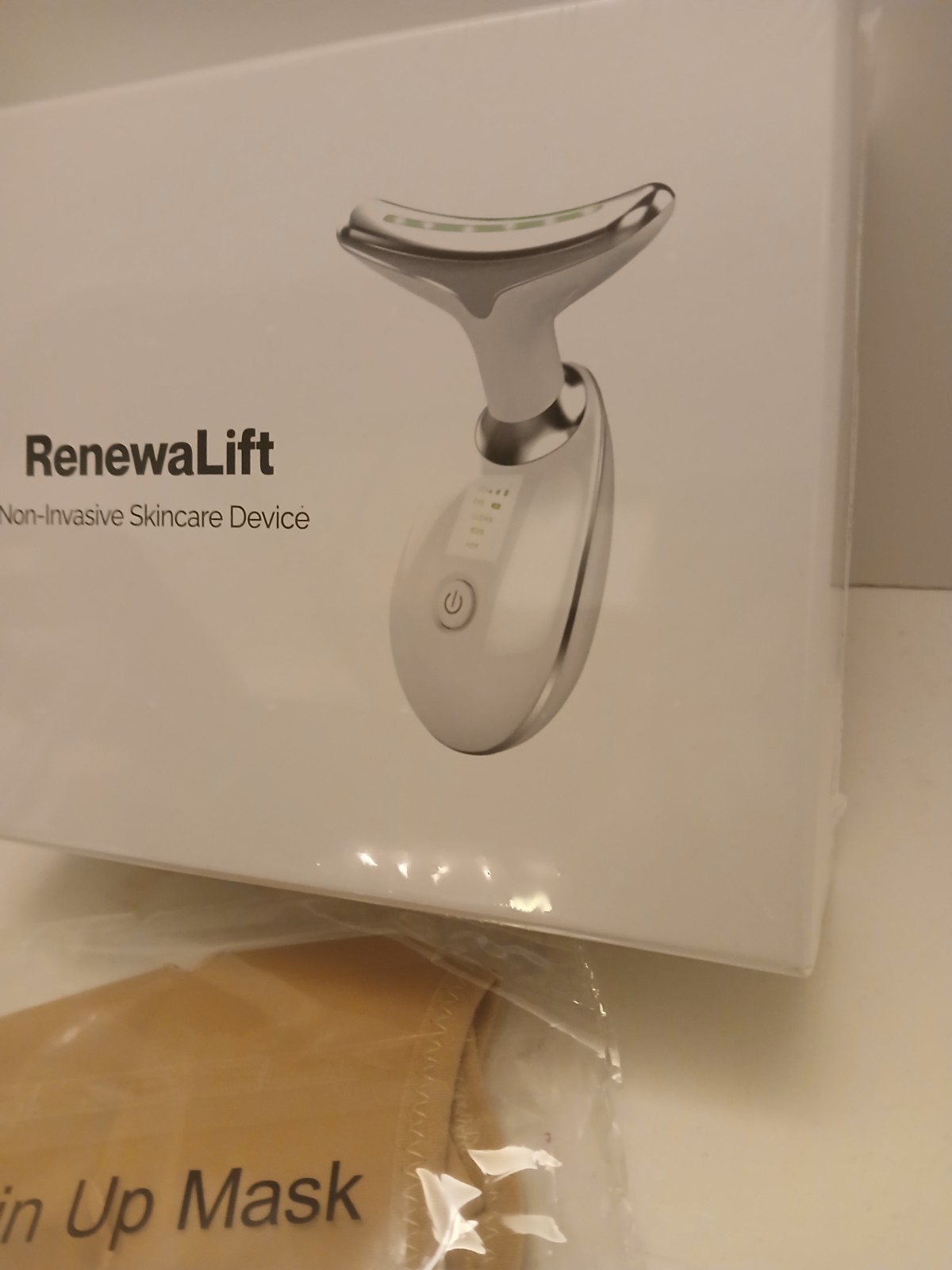 NIB RenewaLift Face & Neck Sculpting Handheld Device LED Microcurrent Skincare