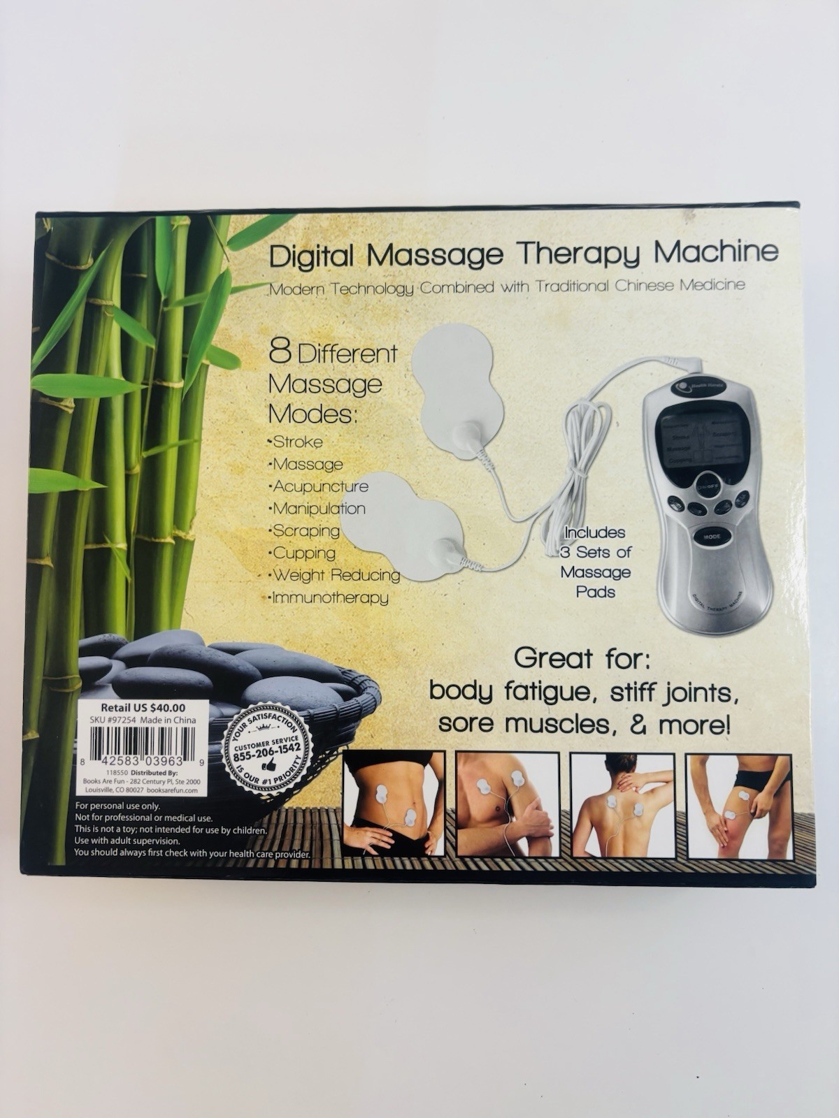 Health Herald Digital Therapy Machine Body Massage, Acupuncture, Immunotherapy