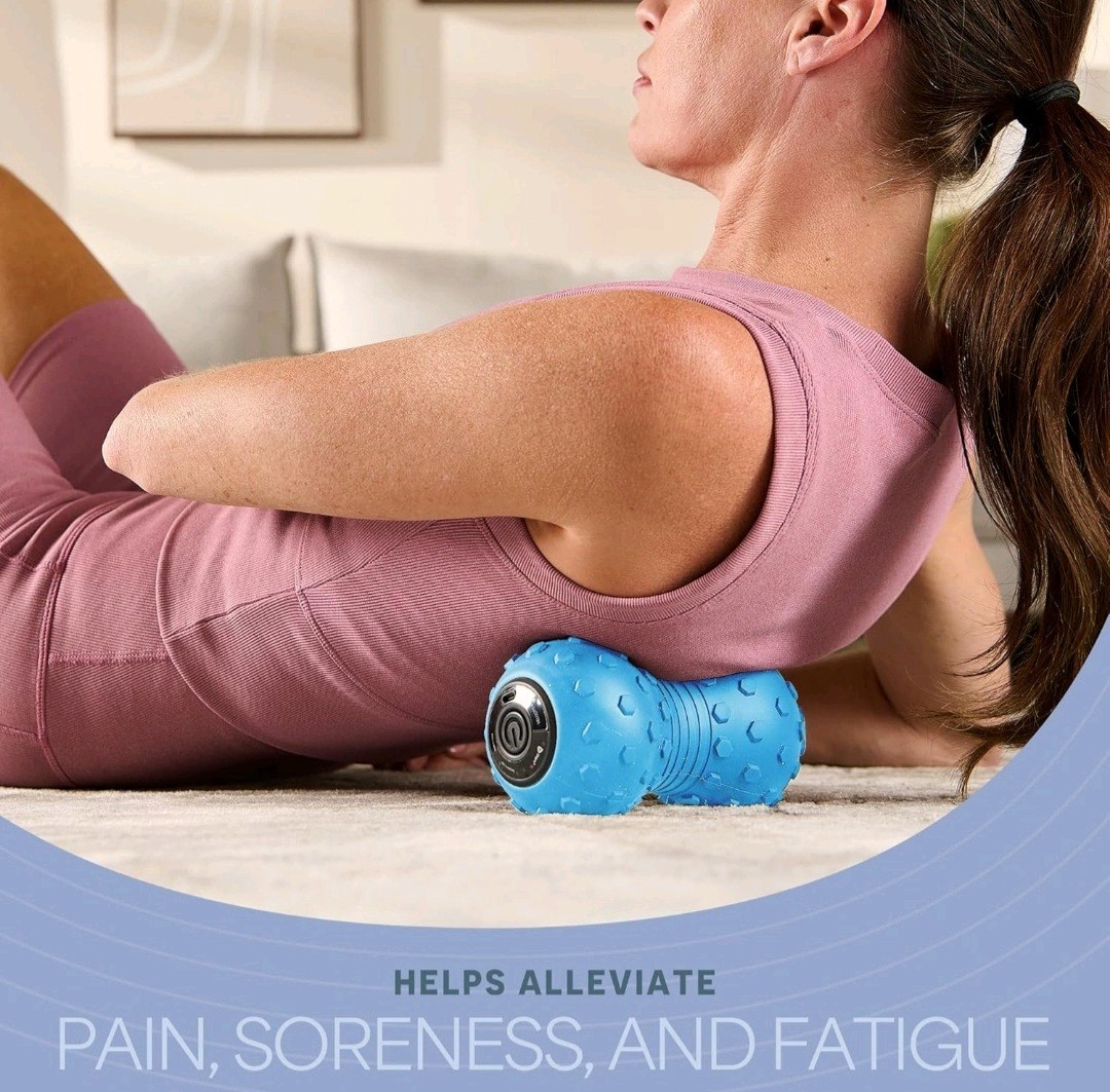 Lifepro 4-Speed Vibrating Massage Ball, Compact Foam Roller for Recovery