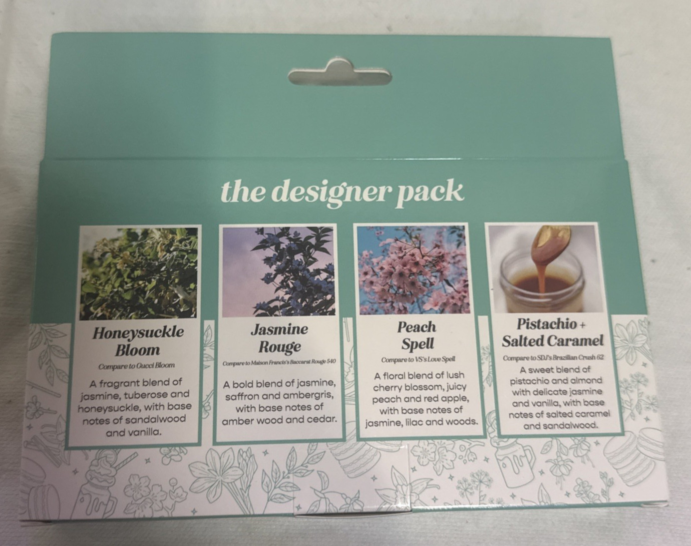 CANDE CRAFT COMPANY SCENTED CAR FRESHENER DESIGNER PACK