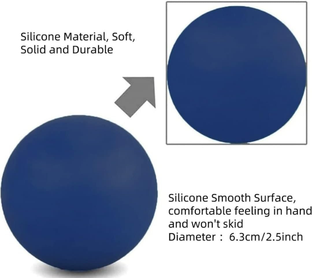 lacrosse massage ball navy blue (95 units)