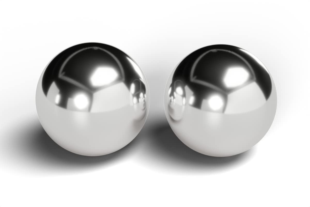 Set of 2 Chinese Baoding Balls Hand Exercise Therapy Balls for Meditation