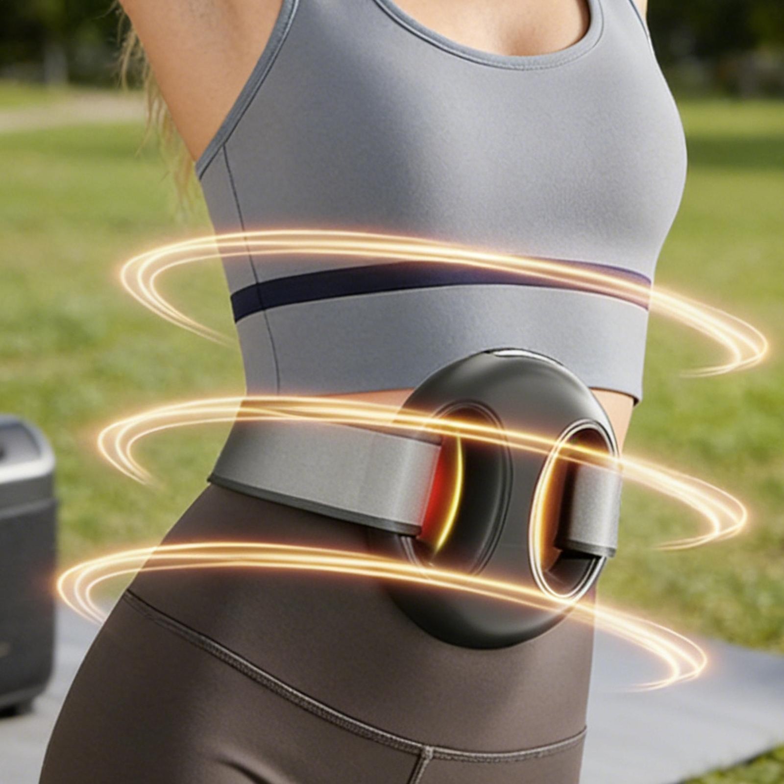 Massage Machine for Back Quiet Muscle Vibrator Ring Electric Body Massager
