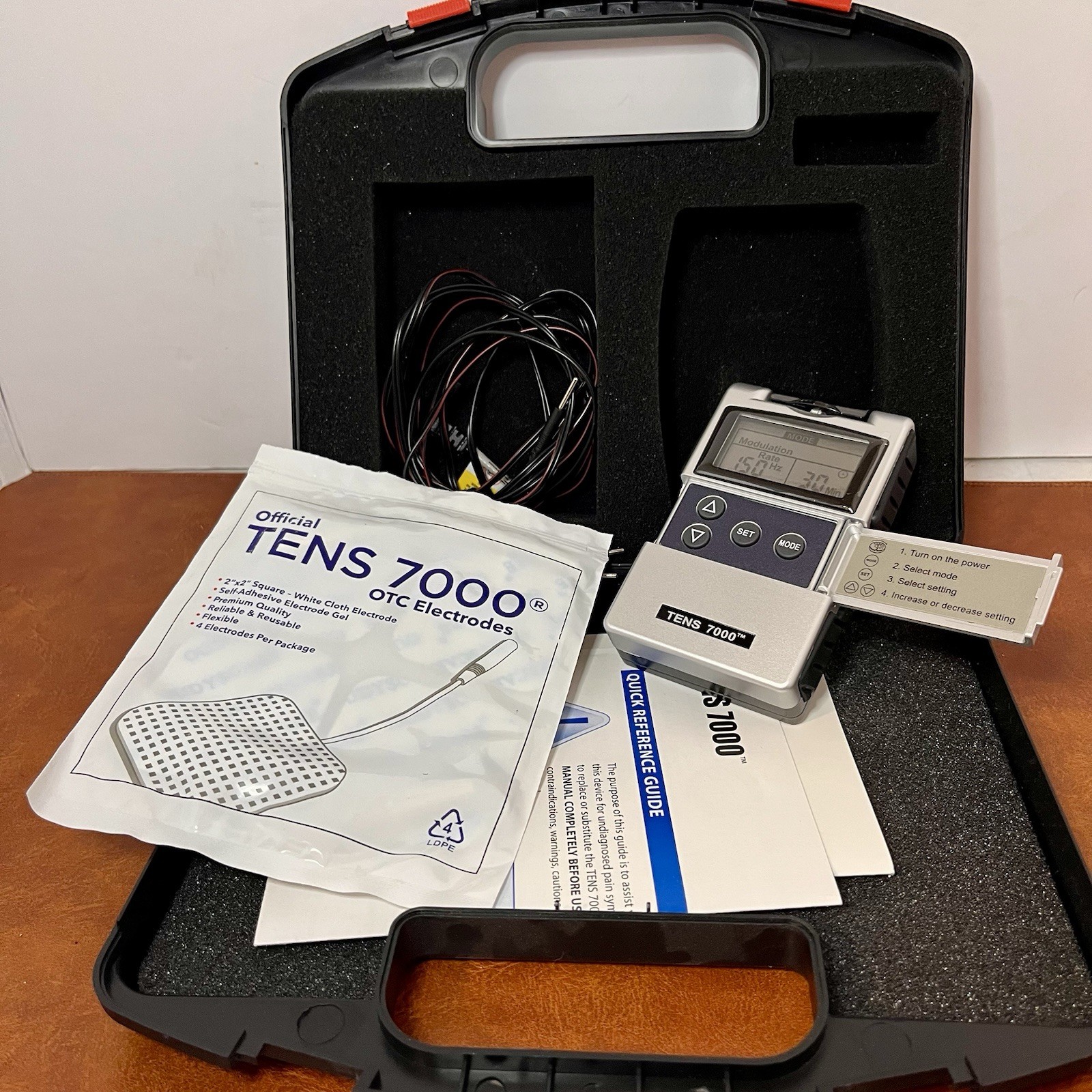 TENS 7000 2nd Edition Digital TENS Unit with Accessories