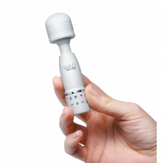 Charmed Petite Travel Massage Wand Essentials Compact Vibrating Massager Full Bo