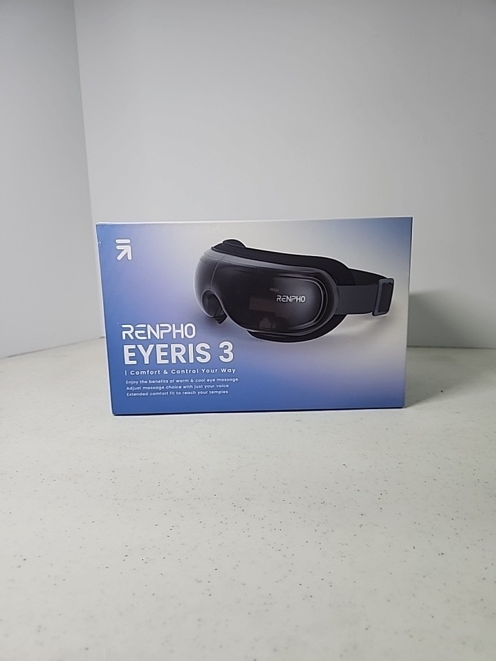 Renpho EYERIS 3 – Eye Massager (BLACK) Open Box