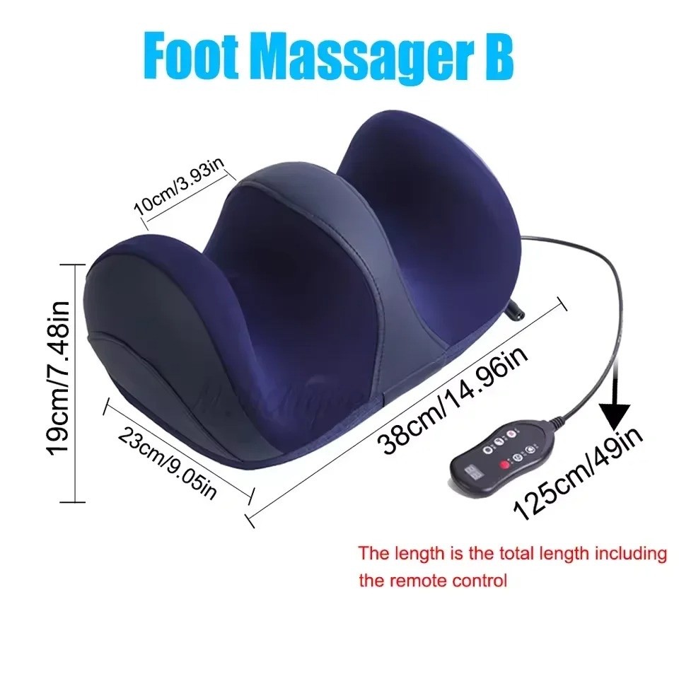 Smart Electric Foot Massager Hot Compress Shiatsu Kneading Automatic Relaxation