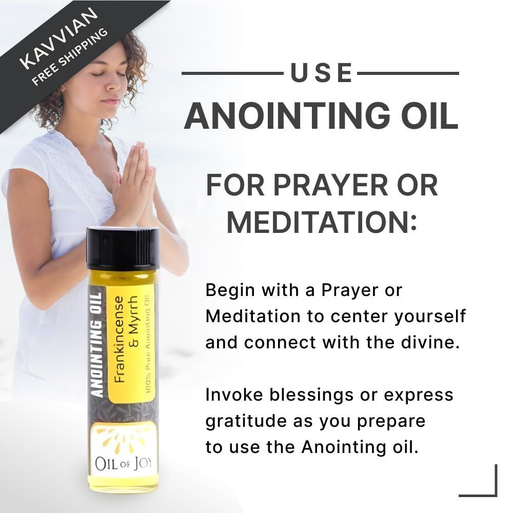 Swanson Christian Products Anointing Oil – Frankincense 1 Fl Oz (Pack of 6)