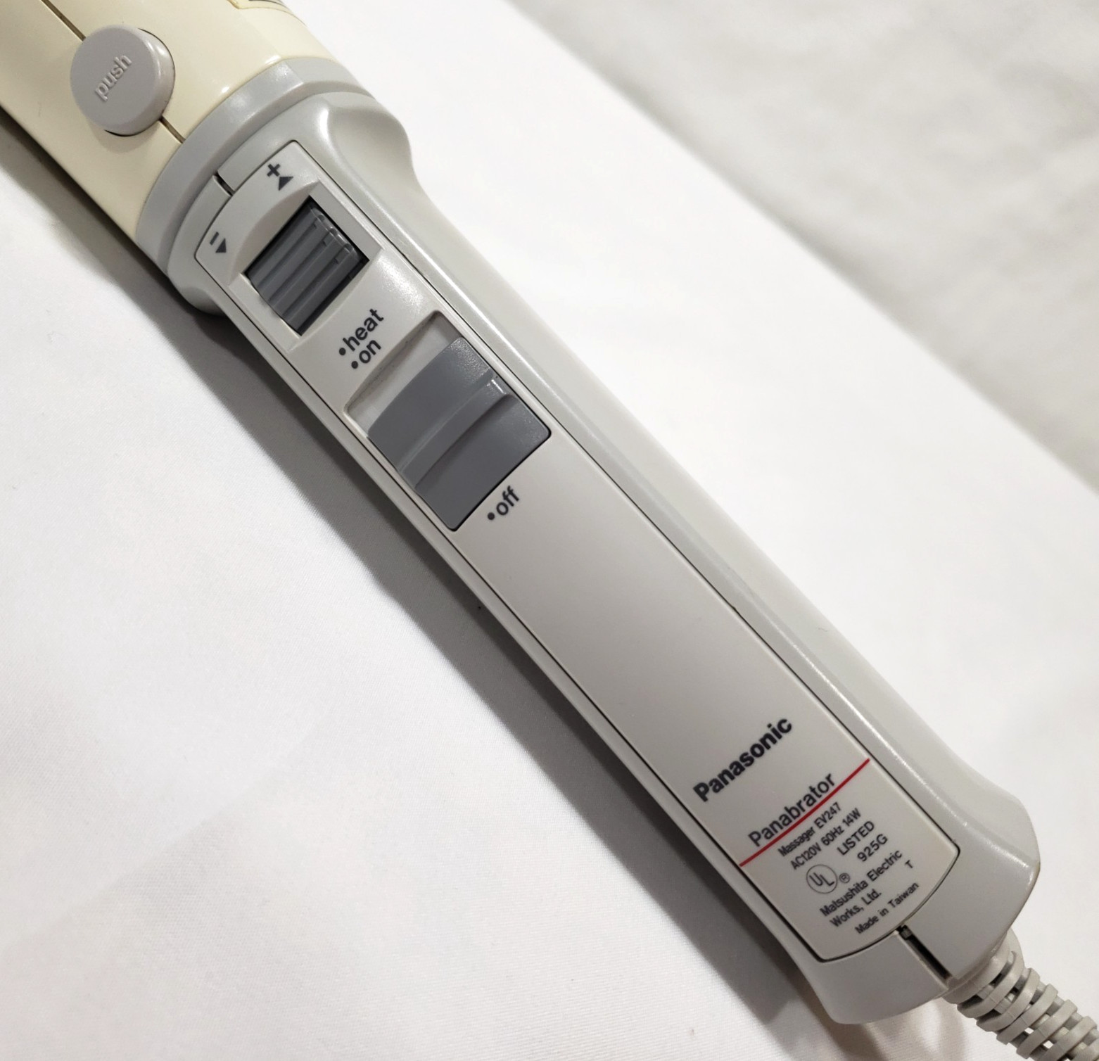 Panasonic Panabrator EV247 Massager READ Reach Easy Extendable Variable Speed