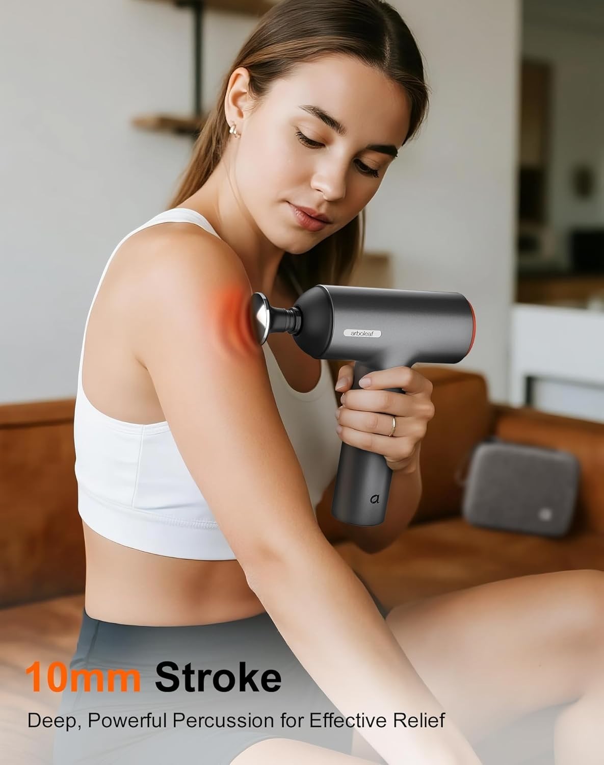 Ultimate Thermal Comfort Massage Gun: Heated Deep Tissue Relief for Athletes