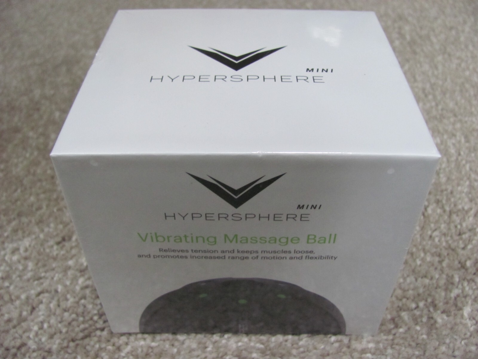 Brand New Hyperice – Hypersphere Mini Vibrating Massage Ball – Black