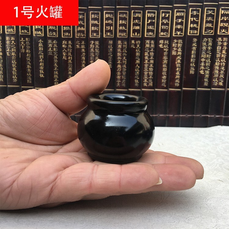 5 Cups Cupping Face Back Waist Full Body Vacuum Si Bin Bian Stone Cups 砭石拔罐5件套