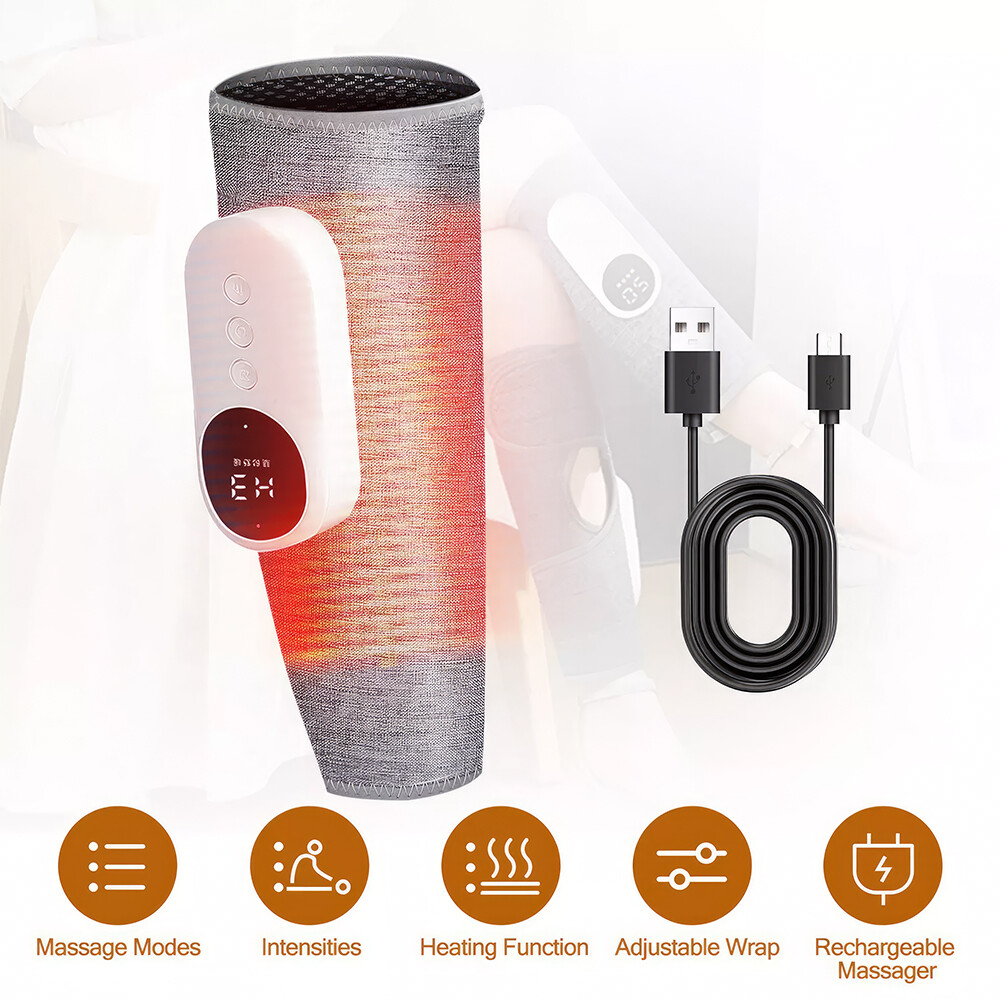 Leg & Foot Massager, Air Compression Leg Massager for Circulation & Pain Relief