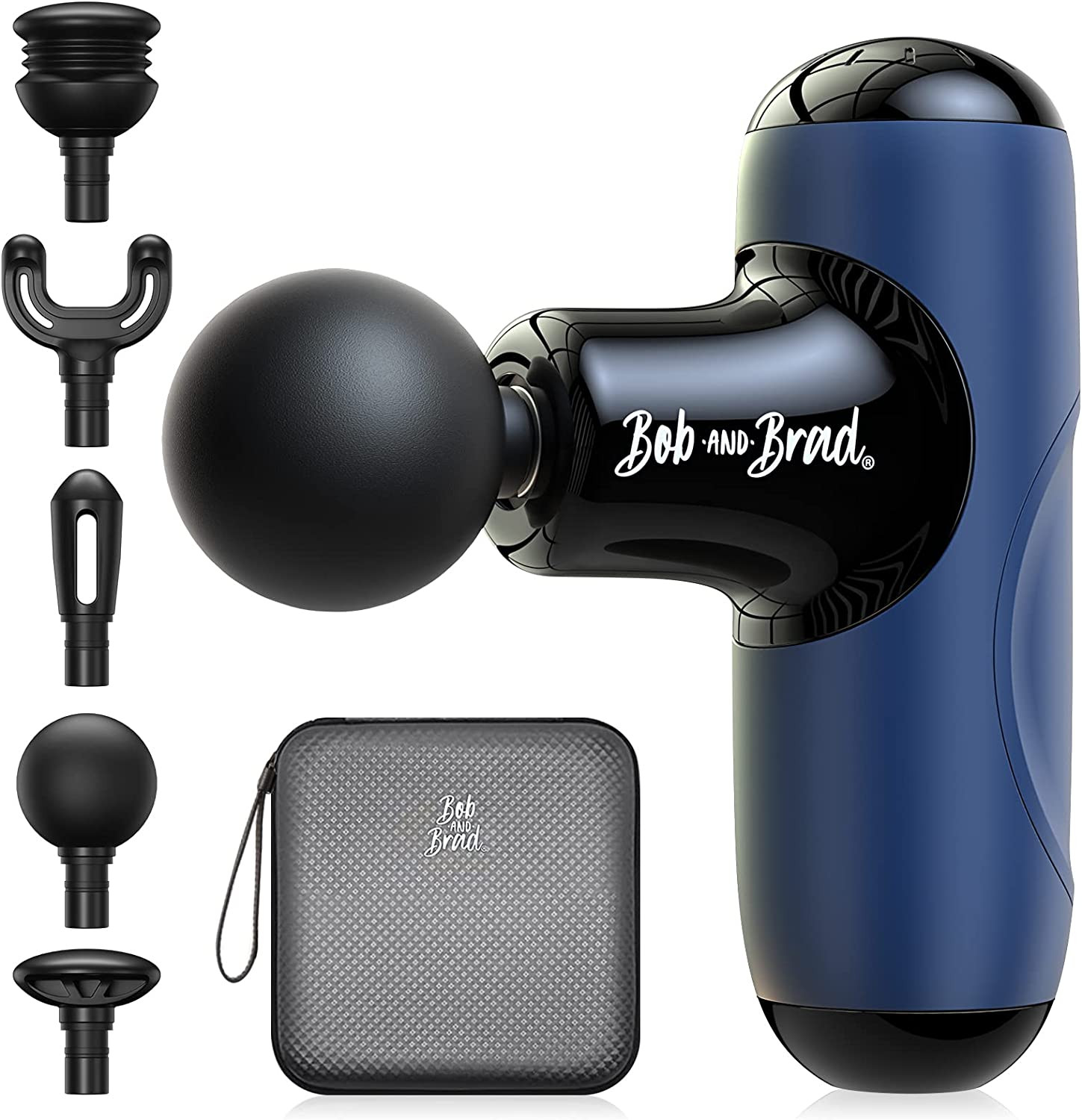 Bob And Brad Q2 Mini Massage Gun Deep Tissue Muscle Vibrating Relaxing Massager