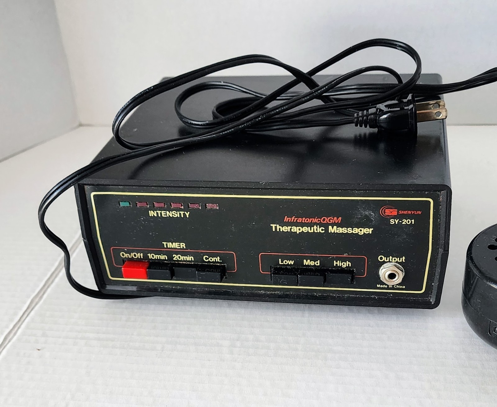 CHI Infratonic QGM SY-201 Therapeutic Massager Parts Repair w/ Case