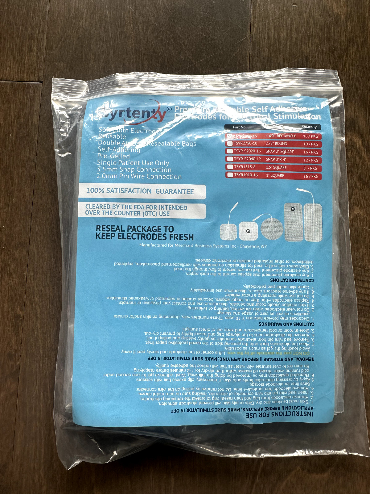 Replacement Electrode Pads Soft Cloth Rectangle Pre-Gelled Reusbale 2×4″ 16ct
