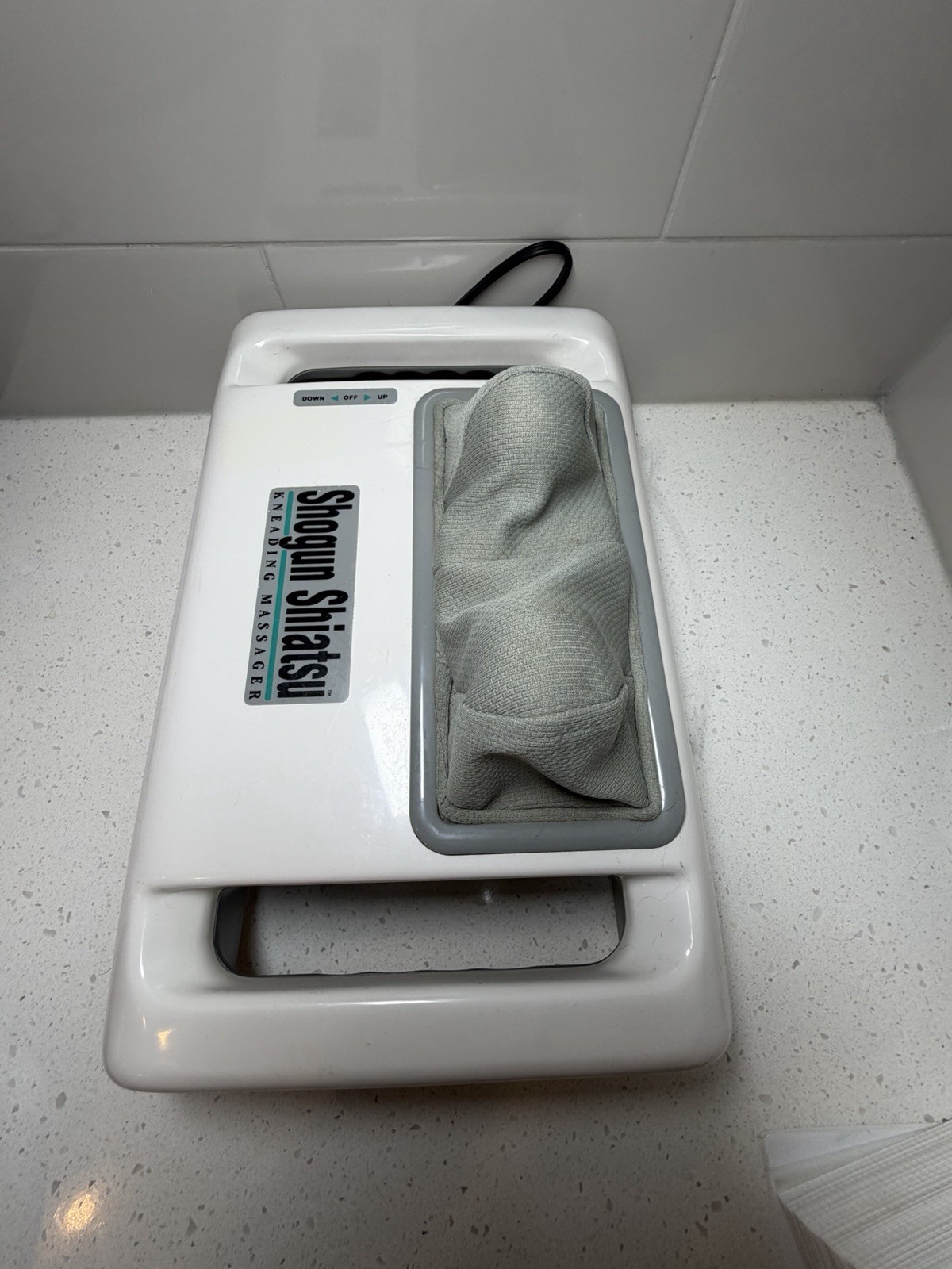 Shogun Shiatsu Kneading Massager SM-444 HoMedics Dual Direction Works Great