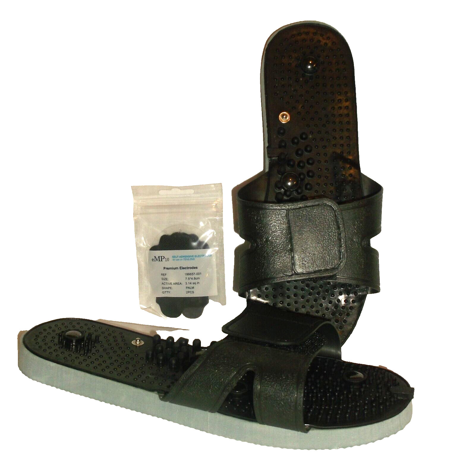 NIB Massage Shoes Electrotherapy Sandals for Tens unit