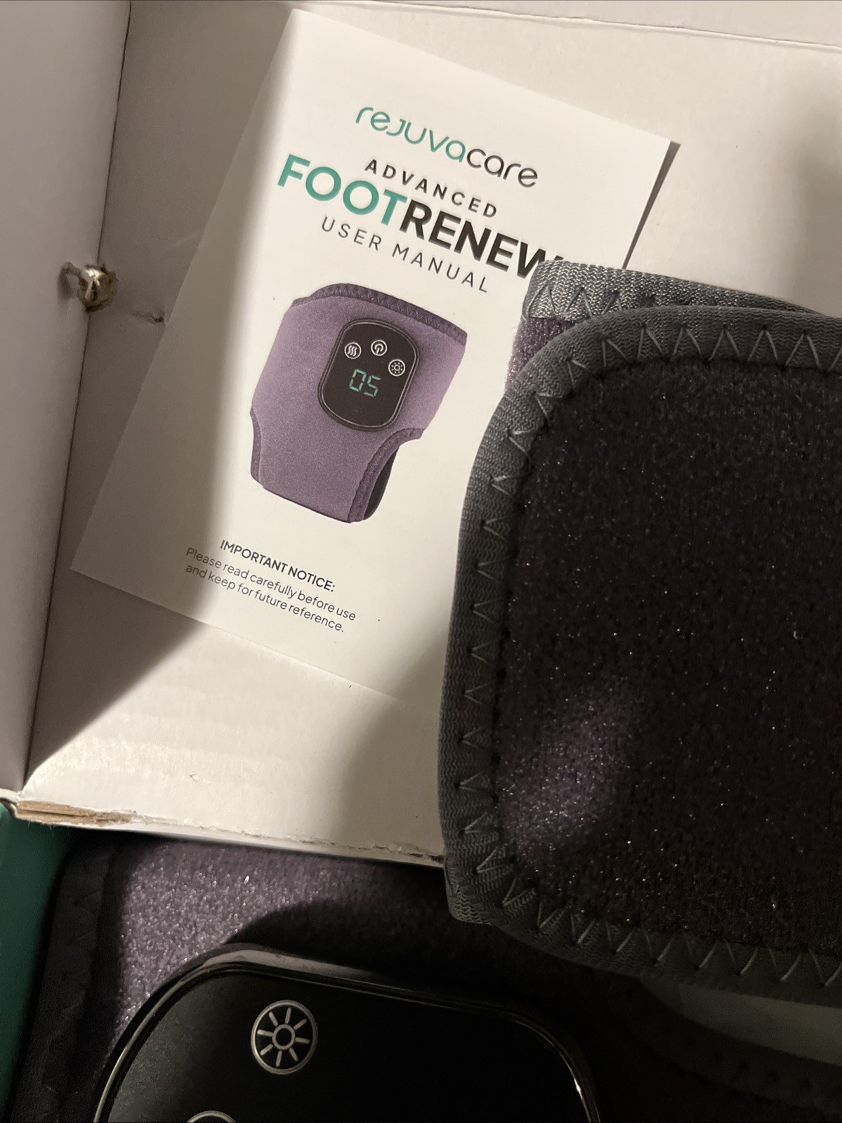 Rejuvacare FOOTRENEW 3-IN-1 FOOT NERVE RELIEF MASSAGER NEW OPEN BOX NEVER USED