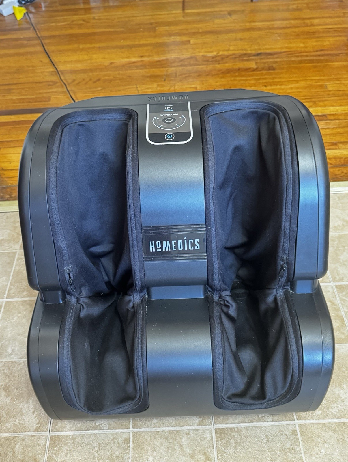 HoMedics FMS-400 Shiatsu Foot & Calf Massager Compression Machine Tested Works