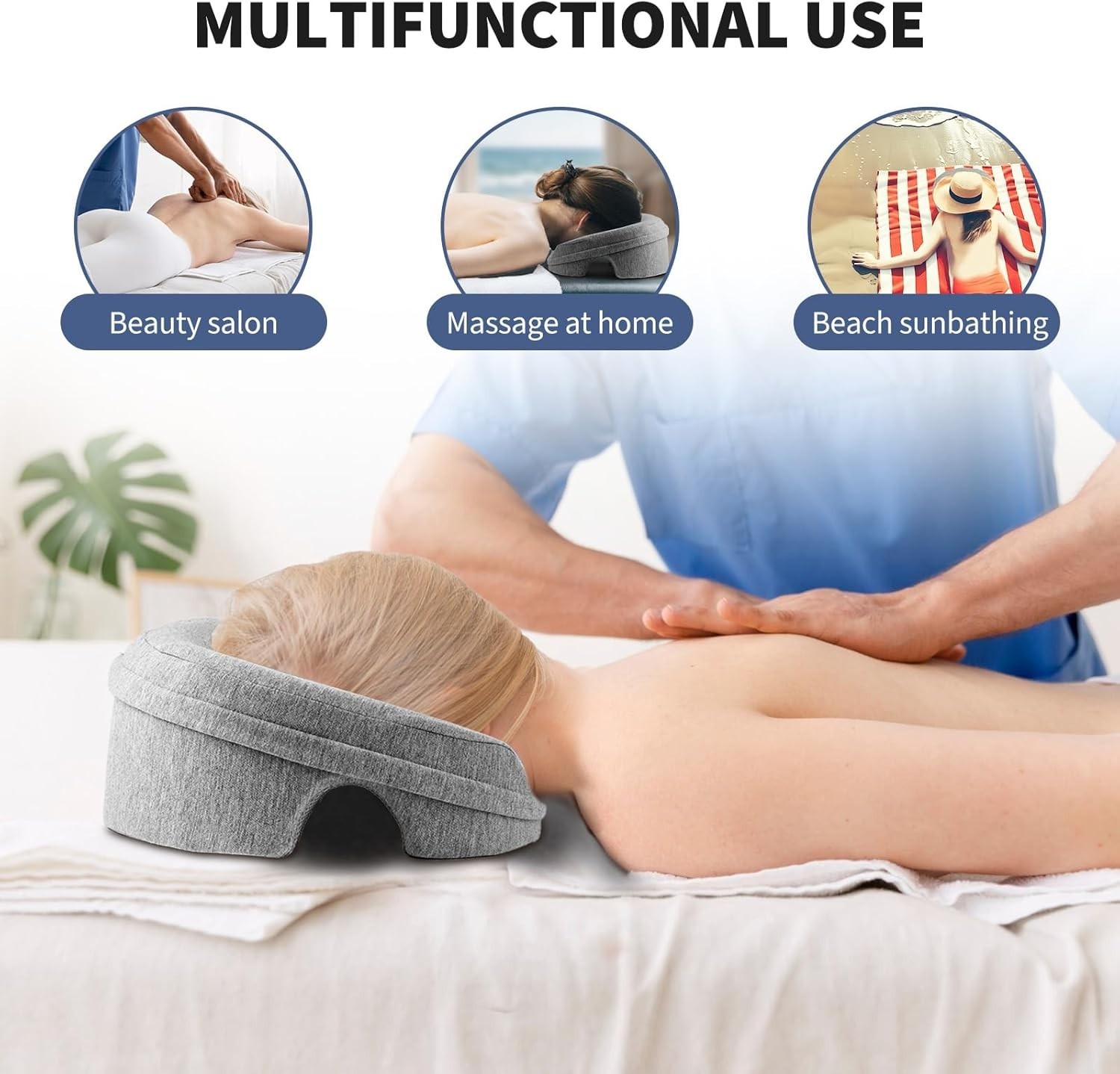 Therapeutic Massage Pillow for Prone Procedures Comfortable and Effective