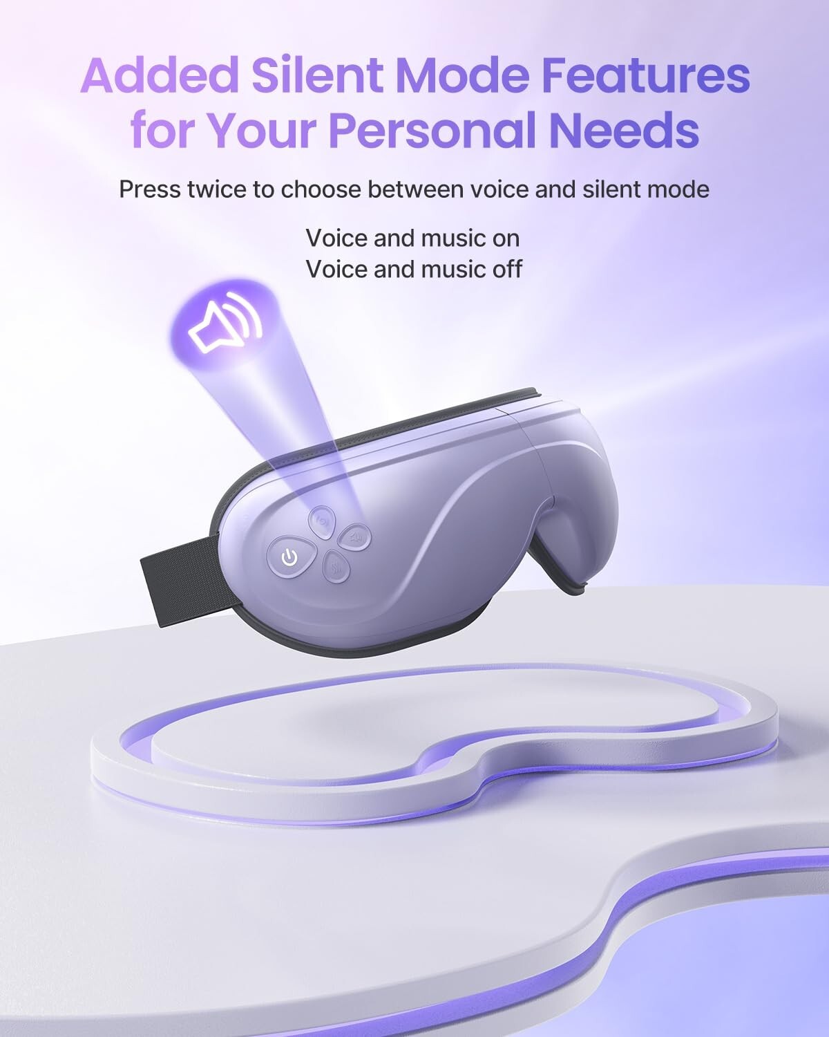 RENPHO Heated Eye Massager for Migraines Relief Eye Strain Dry Eye Gift for Mom