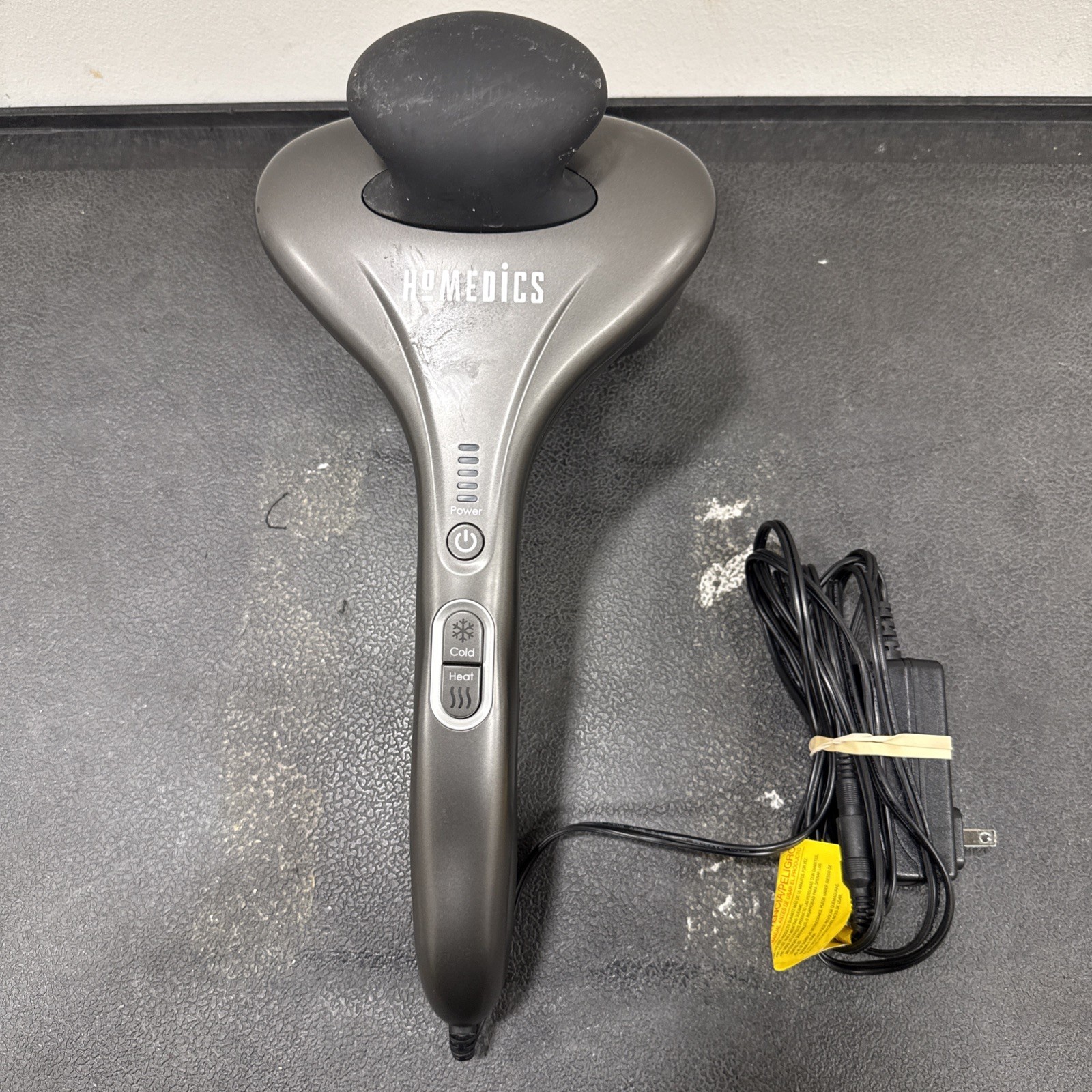 HoMedics Dual Temp Percussion Pro Hot & Cold Massager HHP-500H Handheld Electric