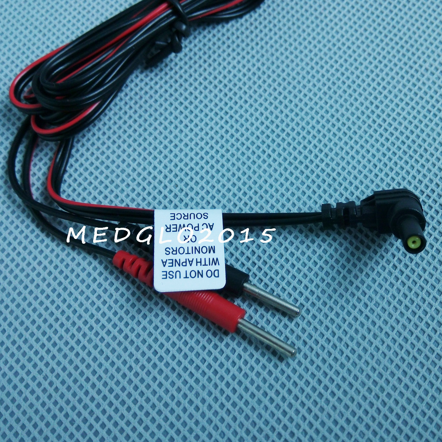3mm Replacement Electrode Lead Wires Connect Cables Pin 2mm For TENS 7000