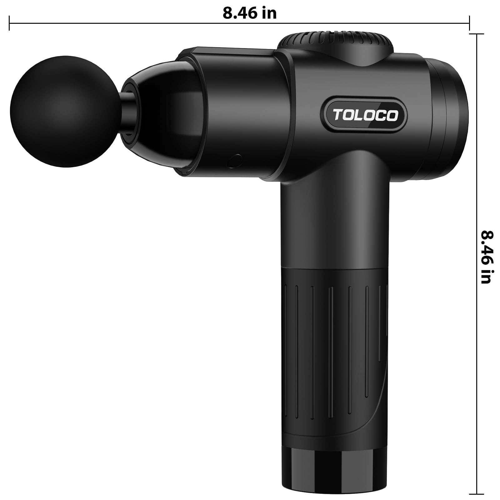 Deep Tissue Massage Gun for Athletes, Pain Relief Percussion Massager, 10 Heads,